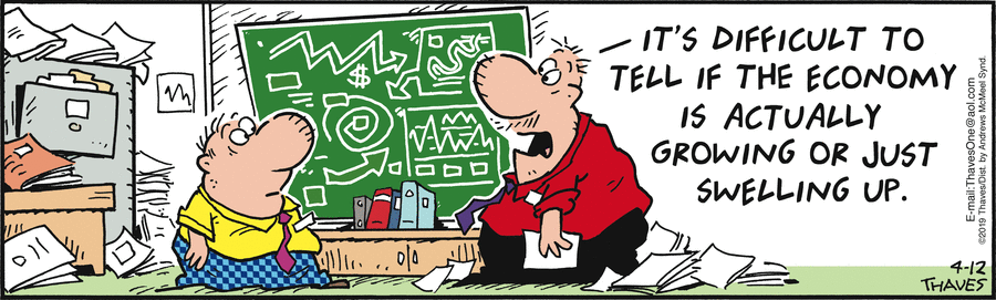 Frank and Ernest Comic Strip for April 12, 2019 