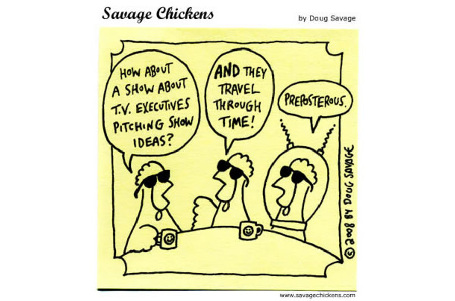 Savage Chickens Comic Strip for November 07, 2012 