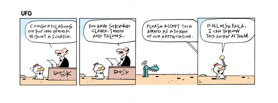 UFO Comic Strip for January 11, 2025 