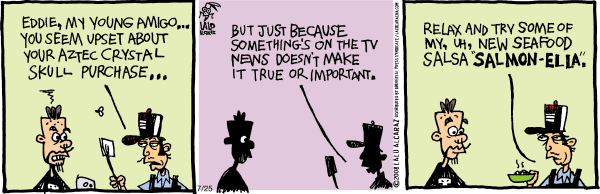 La Cucaracha Comic Strip for July 25, 2008 