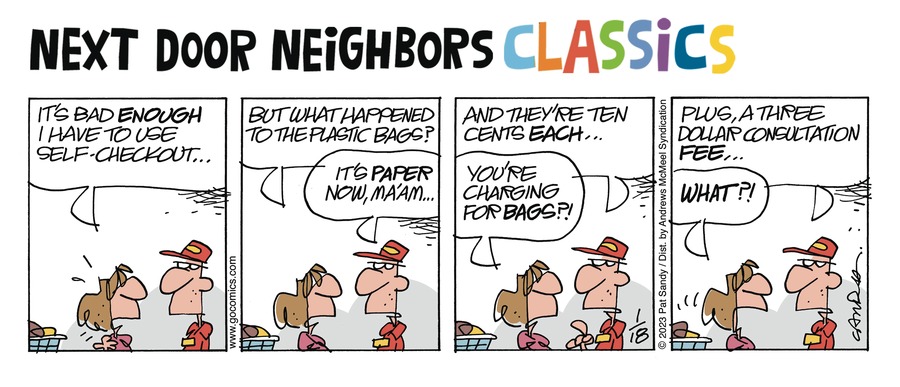 Next Door Neighbors Comic Strip for January 19, 2025 