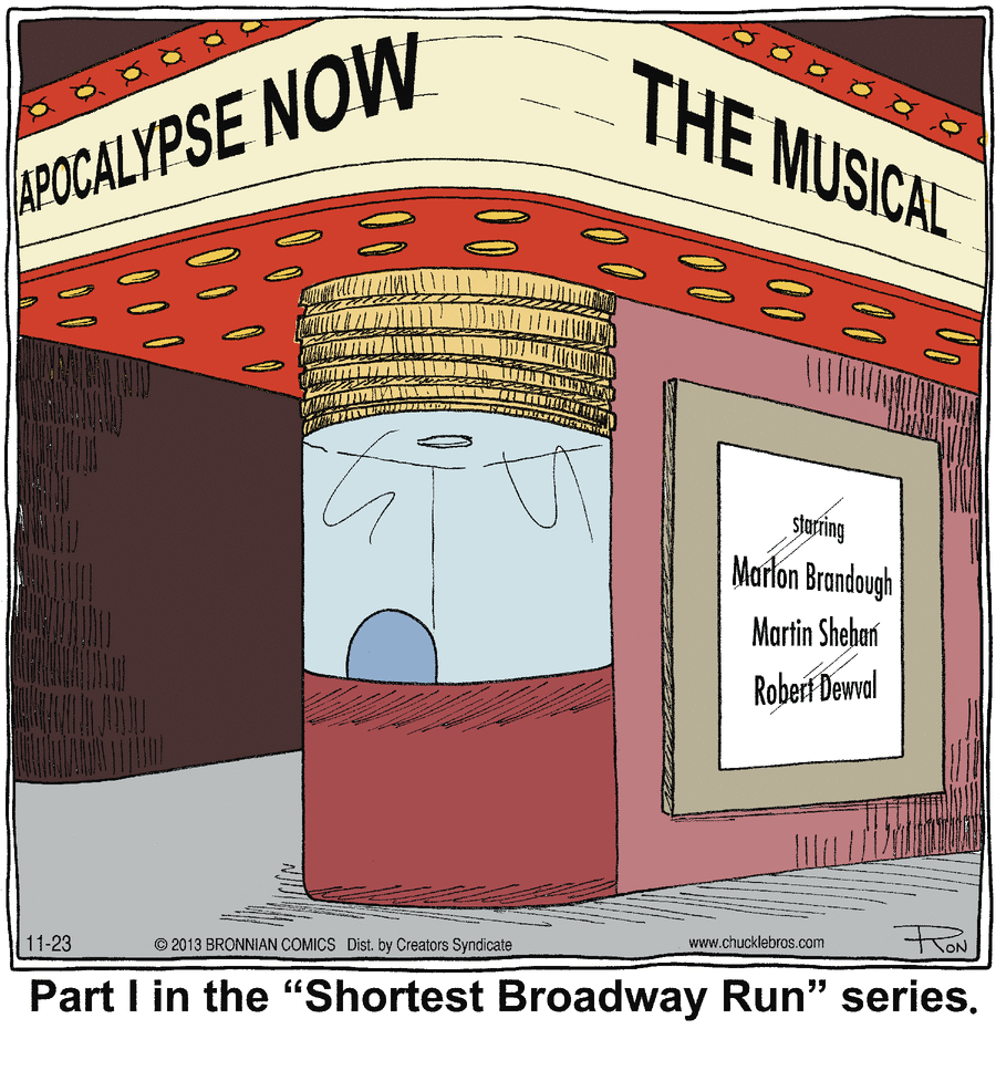 Chuckle Bros Comic Strip for November 23, 2013 
