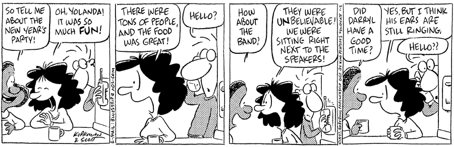 Baby Blues Comic Strip for January 02, 1997 