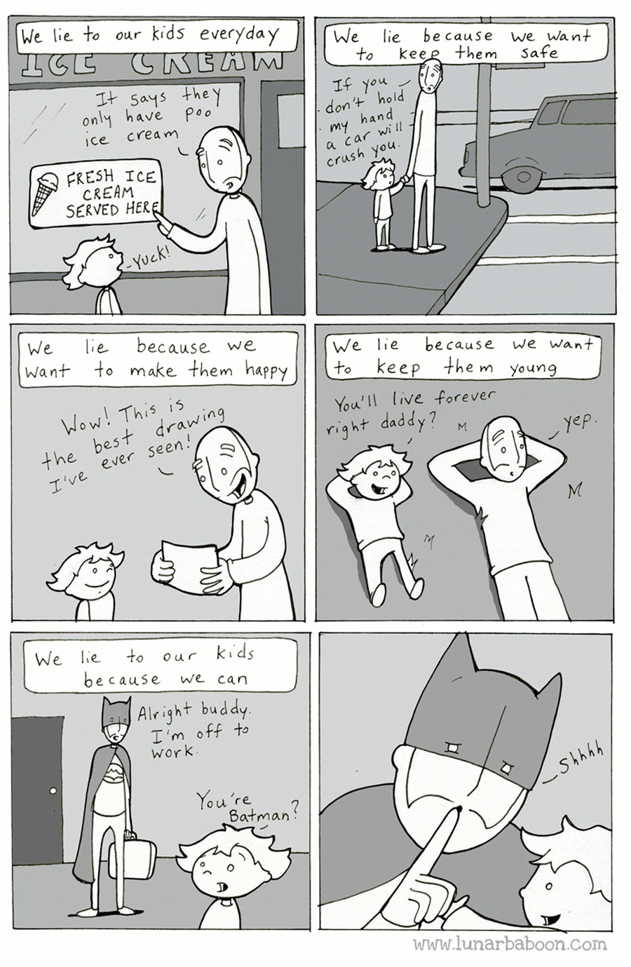 Lunarbaboon Comic Strip for July 22, 2016 