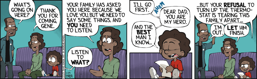 Crabgrass Comic Strip for January 25, 2025 
