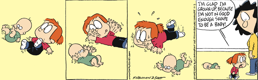 Baby Blues Comic Strip for November 03, 2003 