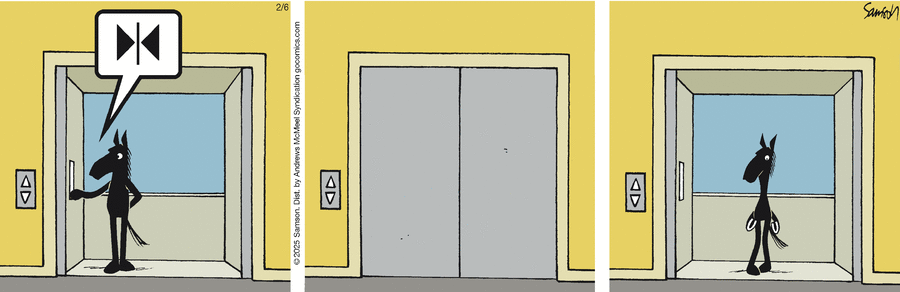 Dark Side of the Horse Comic Strip for February 06, 2025 