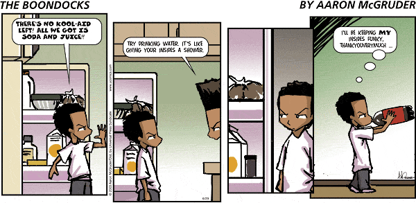 The Boondocks Comic Strip for January 30, 2011 