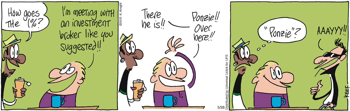 The Knight Life Comic Strip for May 28, 2012 