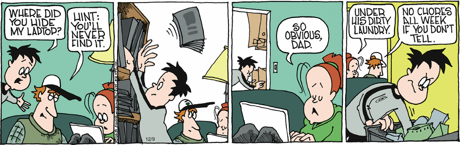 Family Tree Comic Strip for December 15, 2023 