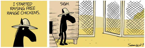 Dark Side of the Horse Comic Strip for October 08, 2011 