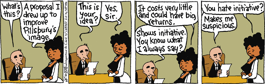 Barney & Clyde Comic Strip for January 02, 2018 