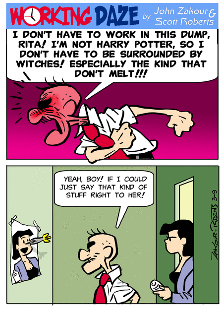 Working Daze Comic Strip for March 15, 2024 