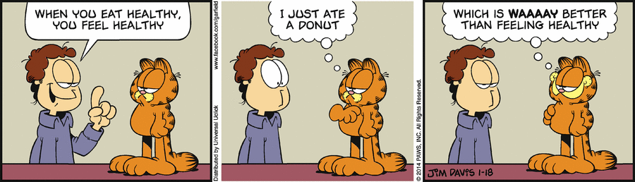 Garfield Comic Strip for January 18, 2014 