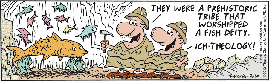 Frank and Ernest Comic Strip for August 14, 2012 