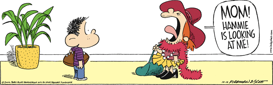 Baby Blues Comic Strip for October 12, 2006 