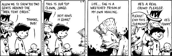 Big Top Comic Strip for May 09, 2003 