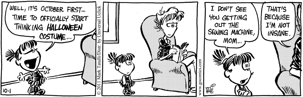 Heart of the City Comic Strip for October 01, 2011 