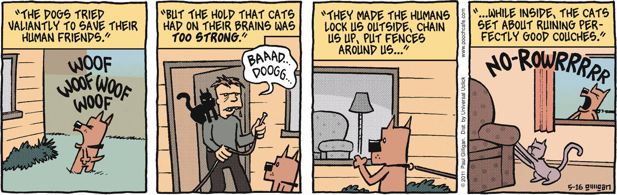 Pooch Cafe Comic Strip for May 16, 2011 