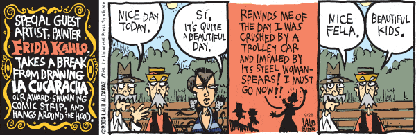 La Cucaracha Comic Strip for September 28, 2005 