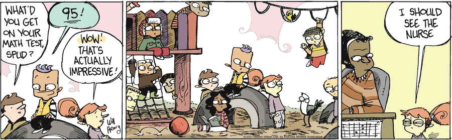 Wallace the Brave Comic Strip for March 10, 2021 