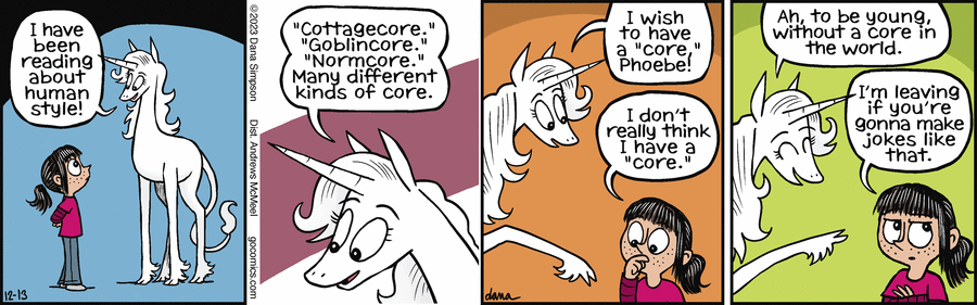 Phoebe and Her Unicorn Comic Strip for December 13, 2023 