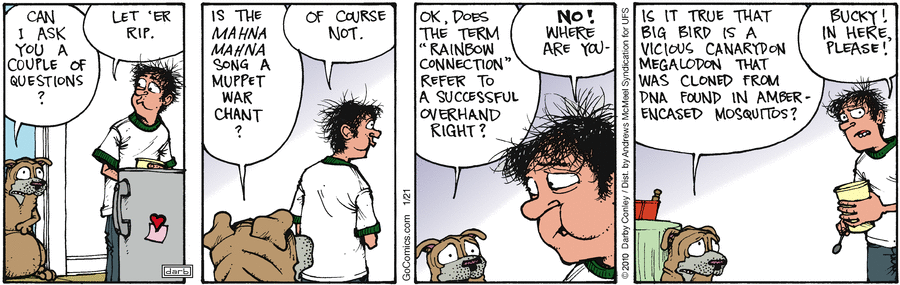 Get Fuzzy Comic Strip for January 21, 2025 