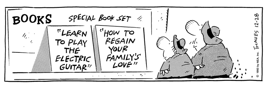 Frank and Ernest Comic Strip for December 28, 1993 