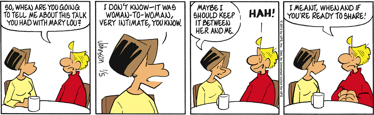Arlo and Janis Comic Strip for January 05, 2012 