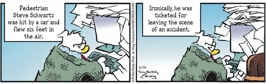 Shoe Comic Strip for November 16, 2024 