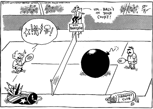 Joel Pett Comic Strip for September 15, 2002 