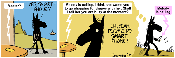 Dark Side of the Horse Comic Strip for March 01, 2011 