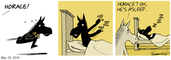 Dark Side of the Horse Comic Strip for October 20, 2010 