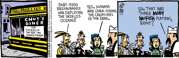 La Cucaracha Comic Strip for September 23, 2009 