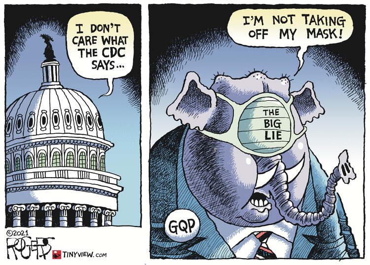 Rob Rogers Comic Strip for May 19, 2021 
