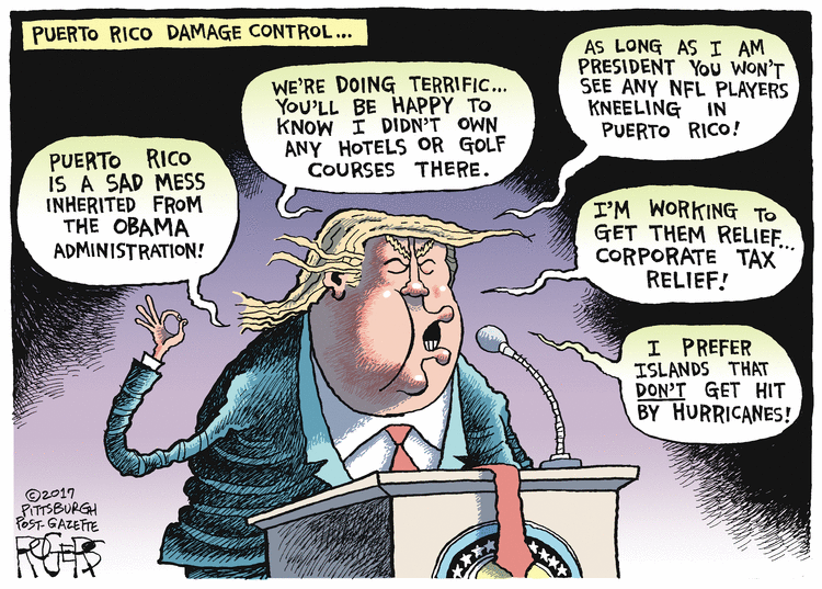 Rob Rogers Comic Strip for September 28, 2017 