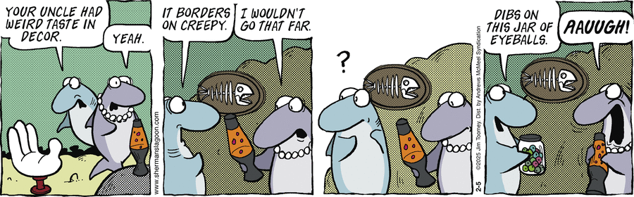 Sherman's Lagoon Comic Strip for February 05, 2025 