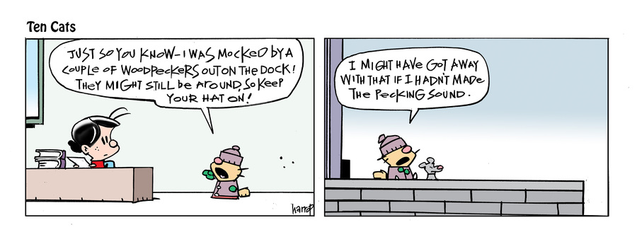 Ten Cats Comic Strip for November 29, 2023 
