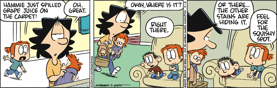 Baby Blues Comic Strip for April 03, 2023 