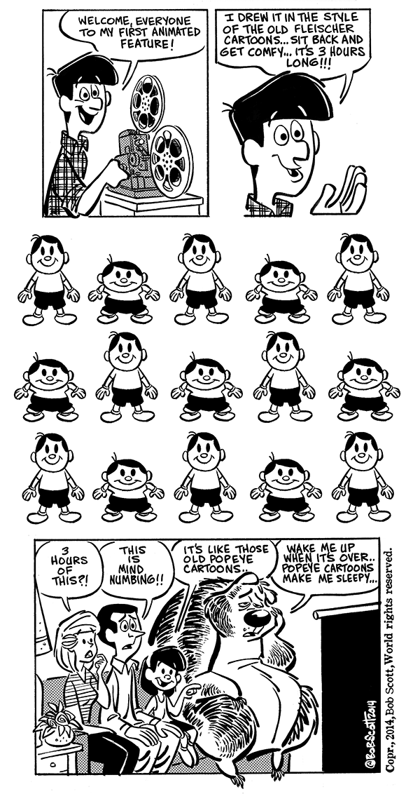 Molly and the Bear Comic Strip for January 15, 2014 