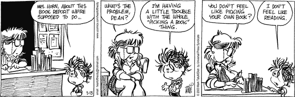 Heart of the City Comic Strip for March 13, 2003 
