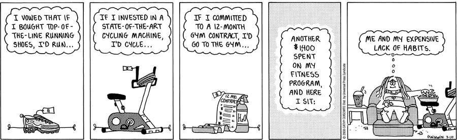 Cathy Classics Comic Strip for March 10, 2008 