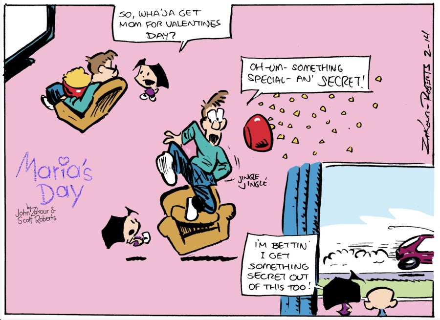 Maria's Day Comic Strip for February 16, 2025 