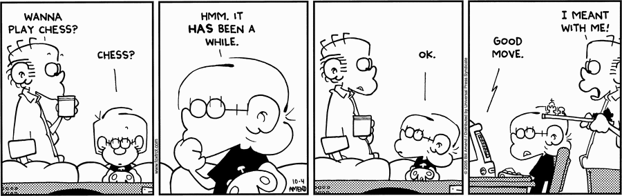 FoxTrot Comic Strip for October 04, 2005 