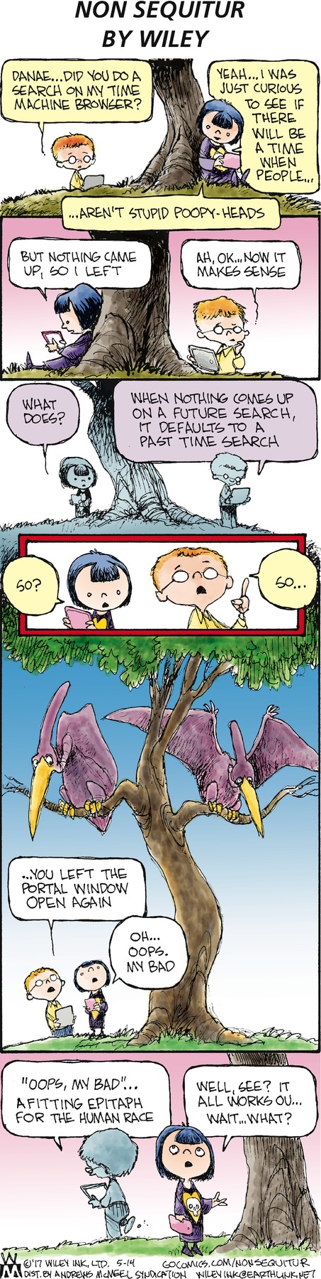 Non Sequitur Comic Strip for May 14, 2017 