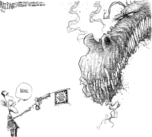 Matt Davies Comic Strip for March 19, 2009 