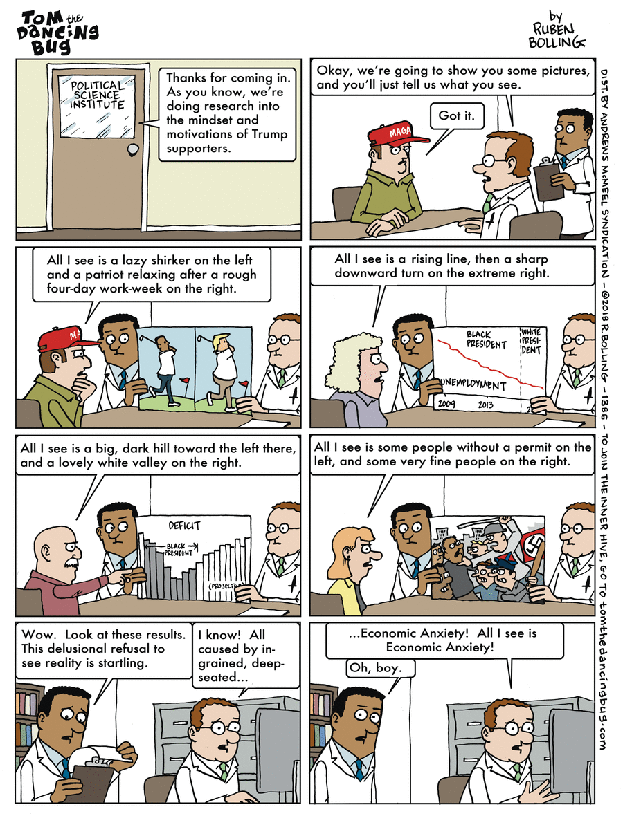 Tom the Dancing Bug Comic Strip for May 04, 2018 