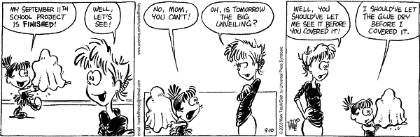 Heart of the City Comic Strip for September 10, 2003 