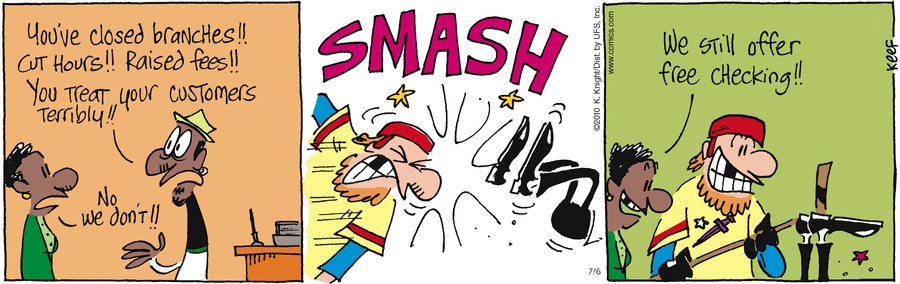 The Knight Life Comic Strip for July 06, 2010 