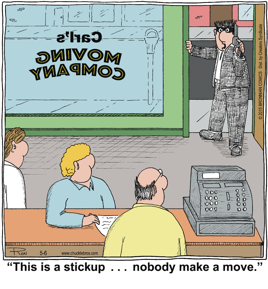 Chuckle Bros Comic Strip for April 14, 2024 